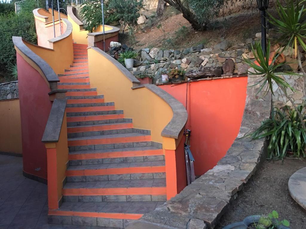 Villa Con Giardino Vista Mare Capitana Extérieur photo
