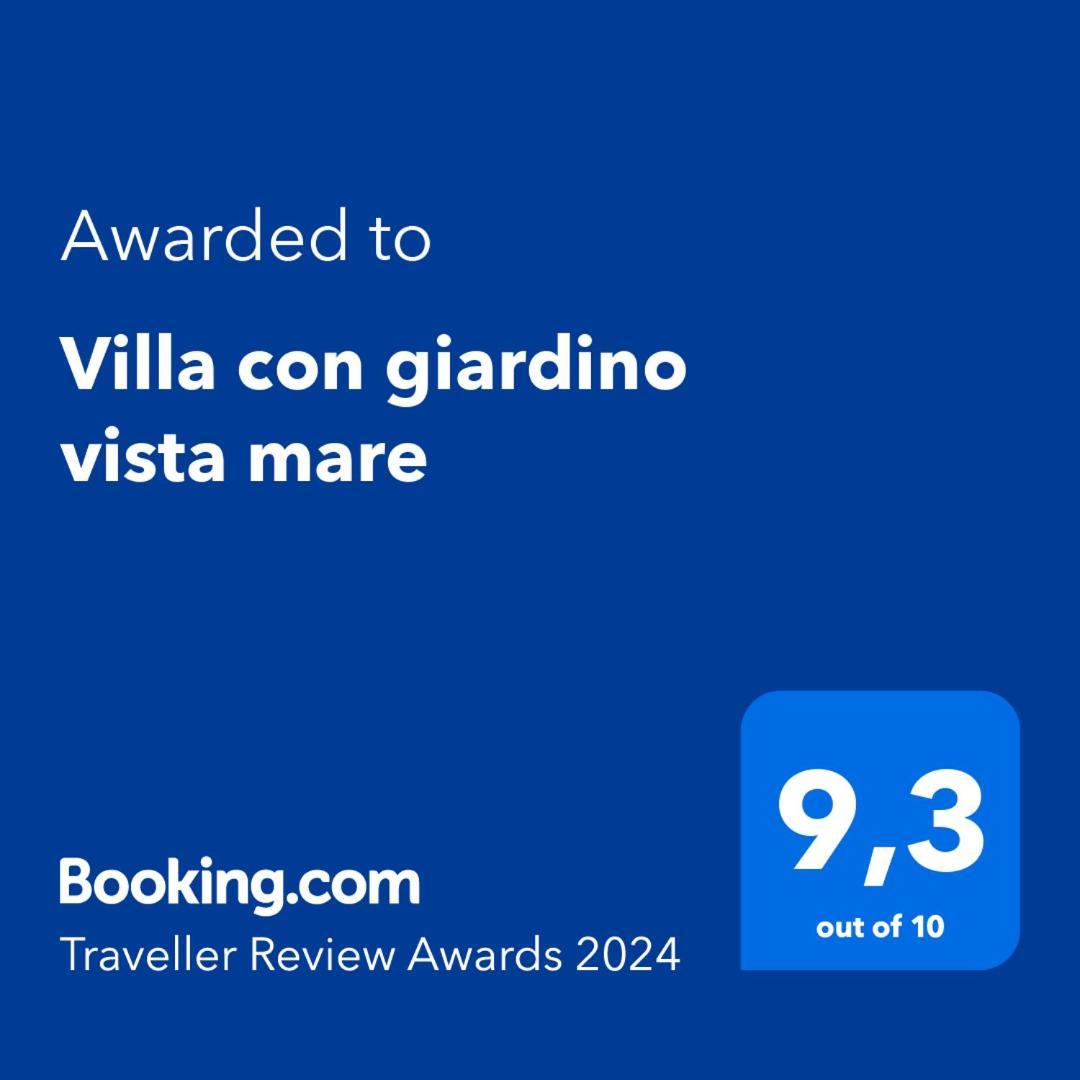 Villa Con Giardino Vista Mare Capitana Extérieur photo