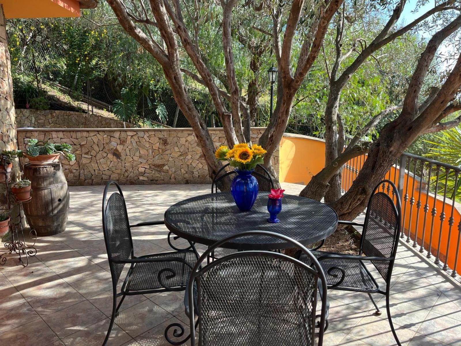 Villa Con Giardino Vista Mare Capitana Extérieur photo